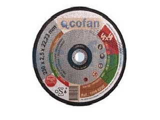 COFAN-  Disco de corte (4x4) 115mm 2,5x22,2mm 